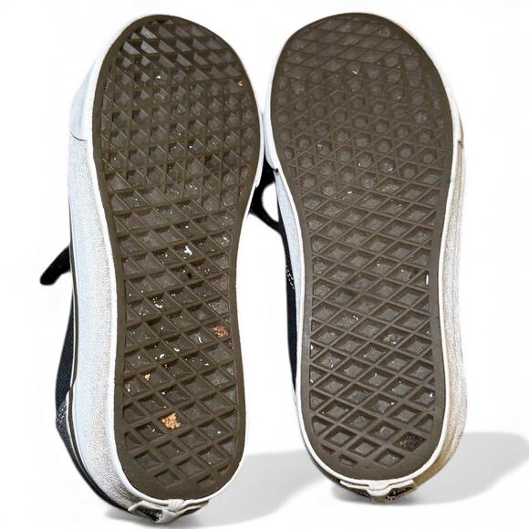 US 5 Vans Old Skool – Black/Gray Canvas Low-Top Waffle Sole - Picture 7 of 7